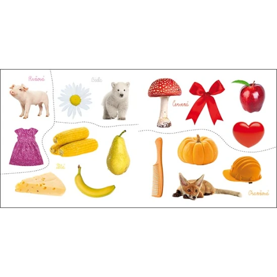 Veľké samolepky pre malé rúčky – učíme sa farby