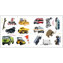 Veľké samolepky pre malé ručičky Ideme