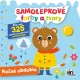 Samolepková knižka o ročných obdobiach pre deti od 2 rokov