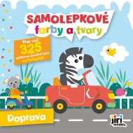 Samolepkové farby a tvary pre najmenších Dopravné prostriedky