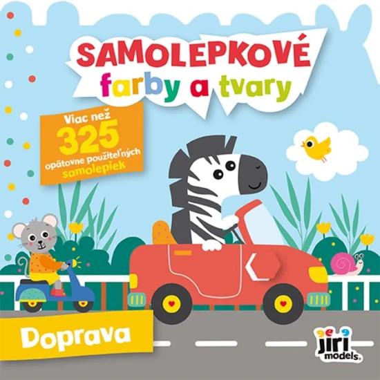Od bicykla po raketu – poznávaj tvary so samolepkami