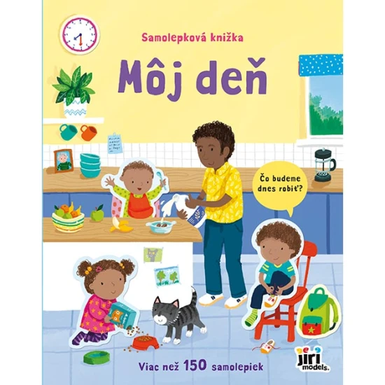 Môj deň: Samolepková knižka o každodenných chvíľach