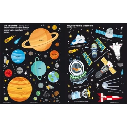Samolepková knižka Vesmír