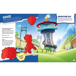 Tlapková patrola Samolepková knížka