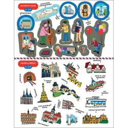 Česká republika Velká samolepková knížka