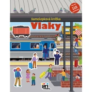 Vlaky Samolepková knížka