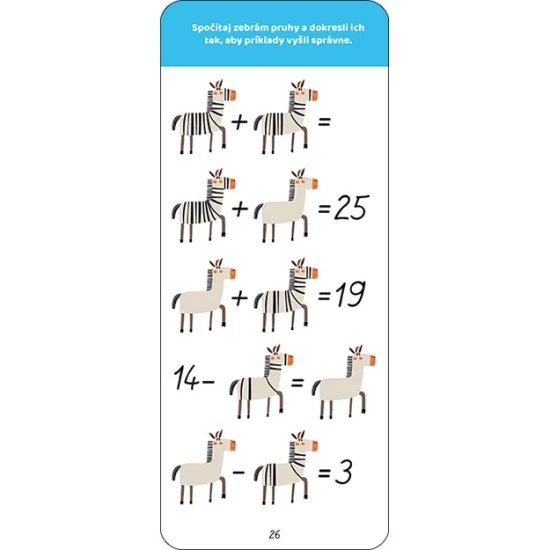 Sčítanie a odčítanie – Moje prvé matematické úlohy