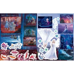 Samolepková knižka Ľadové kráľovstvo