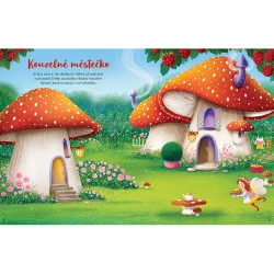 Víly, skřítkové a elfové Samolepková knížka