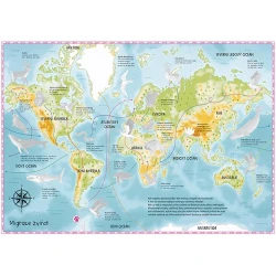 Atlas Zvířata světa - Svět zvířat v samolepkách