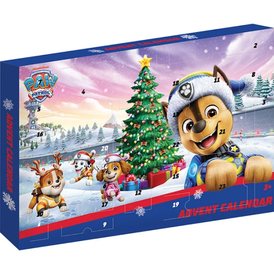 Adventný kalendár Labková patrola modrý – Jiri Models 4635-4