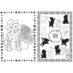 Šteňátka a koťátka - Omalovánky se samolepkami