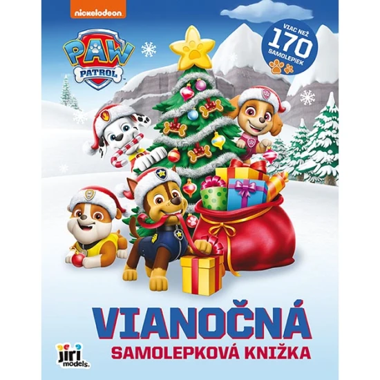 Samolepková knižka Vianoce s Labkovou patrolou – Jiri Models 4681-1
