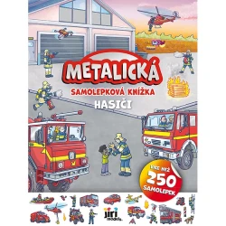Hasiči Metalická samolepková knížka