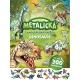 Dinosaury Metalická samolepková knižka – 24 strán aktivít, 4 strany papierových a 4 strany metalických samolepiek s lesklým efektom.