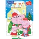 Adventný kalendár so samolepkami Prasiatko Peppa – Jiri Models 4735-1
