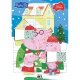 Adventný kalendár so samolepkami Prasiatko Peppa – Jiri Models 4735-1