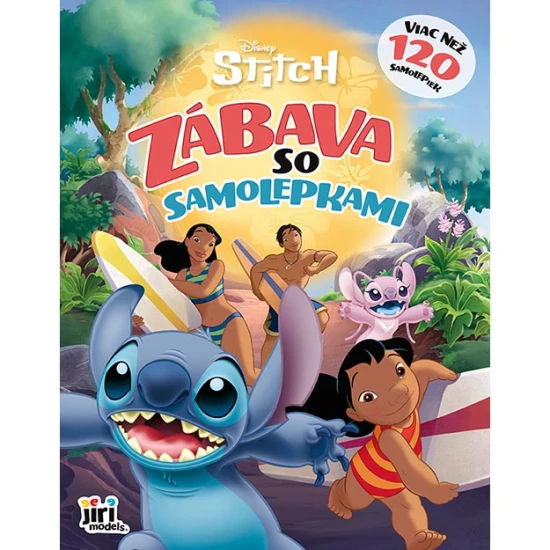Jiri Models Zábava so samolepkami Lilo & Stitch so samolepkami na dolepenie