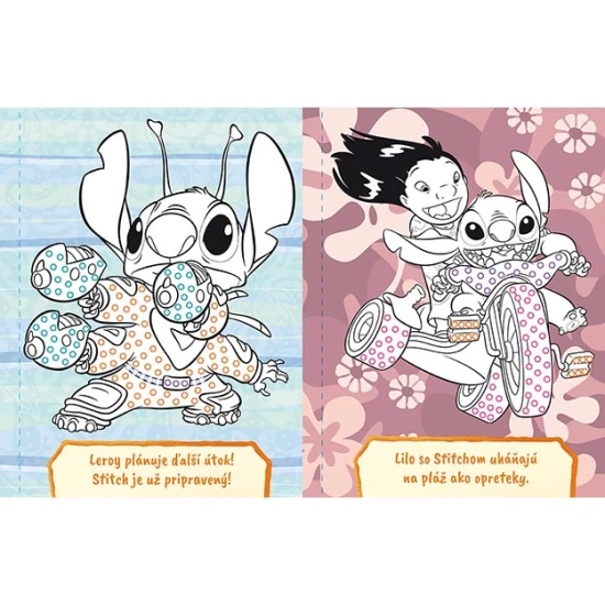 Maľovanky s kamienkami Lilo & Stitch