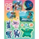 Hravá a farebná samolepková knižka, ktorá vtiahne deti do sveta Lilo a Stitch.