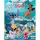Hravá a farebná samolepková knižka, ktorá vtiahne deti do sveta Lilo a Stitch.