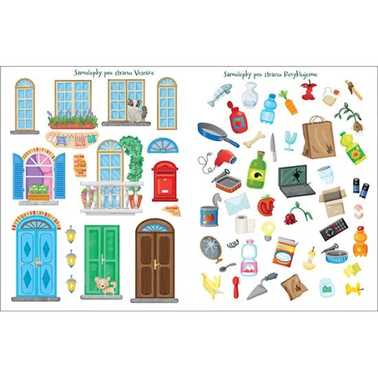 Kniha plná zaujímavých aktivít a nápadov pre všetkých milovníkov prírody obsahuje 32 strán a viac ako 30 samolepiek. 