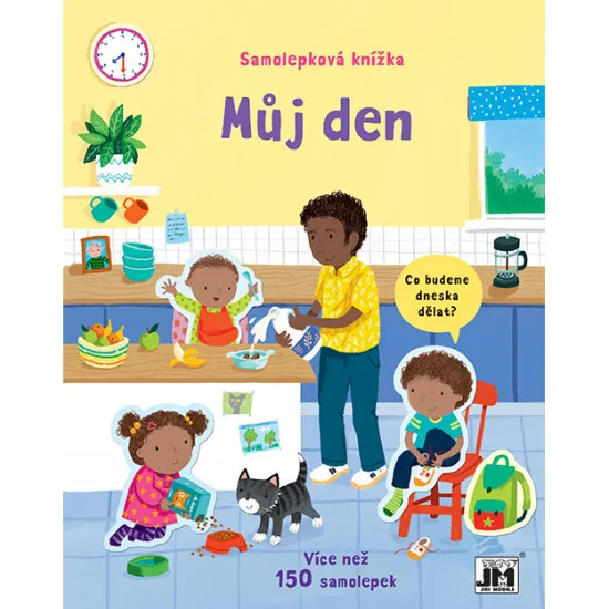 Vieš ako by mal vyzerať denný režim? Krásne ilustrovaný nálepkový zošit zaujme každé dieťa.