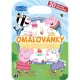 Omalovánky so samolepkami obsahujú 24 strán s viac ako 30 samolepkami s prasiatkom Peppa Pig.