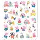 Omalovánky so samolepkami obsahujú 24 strán s viac ako 30 samolepkami s prasiatkom Peppa Pig.