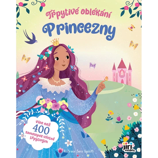 Zábavné obliekanie princezien! Knižka so samolepkami, ktorá rozvíja kreativitu!