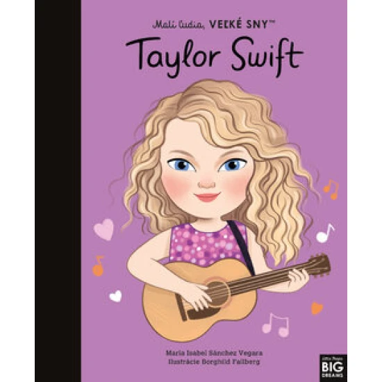 Detská kniha Taylor Swift – Malí ľudia, veľké sny