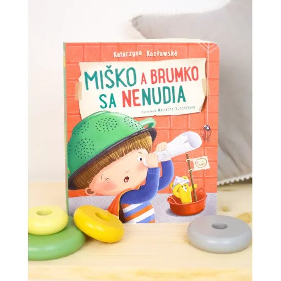 Miško a Brumko – knižka plná hier, nápadov a kreativity pre deti, ktoré sa nikdy nebudú nudiť.