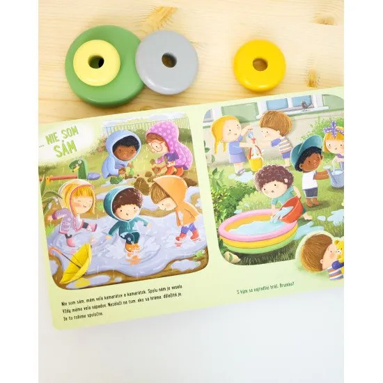 Miško a Brumko – knižka plná hier, nápadov a kreativity pre deti, ktoré sa nikdy nebudú nudiť.