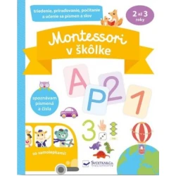 Montessori v škôlke so samolepkami