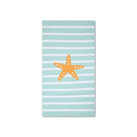 Plážový uterák z mikrovlákna Hviezdica 170 x 90 cm