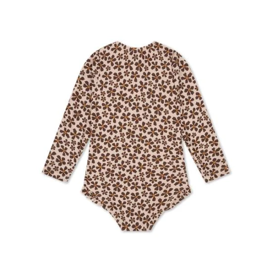 Plavky s dlhým rukávom s UPF 50+ Wild Flower