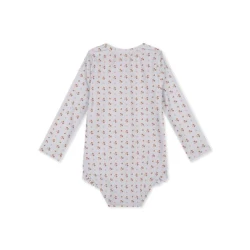 Plavky s dlhým rukávom s UPF 50+ Cozy Hearts