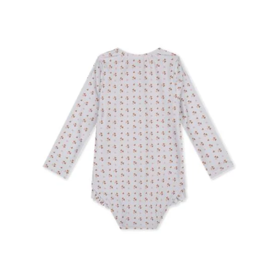 Plavky s dlhým rukávom s UPF 50+ Cozy Hearts