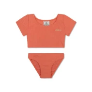 Bikiny Crop Top s UPF 50+ Lobster Bay