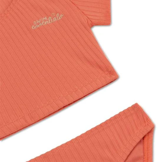 Bikini Crop Top s UPF 50+ Pink Bay Swim Essentials