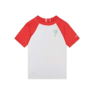 Kúpacie tričko s UPF 50+ Catch of the Day Červená