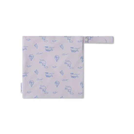 Plavky pre bábätká s UPF 50+ Little Seagull Biele