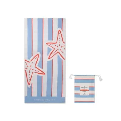 Plážový uterák z mikrovlákna Catch of the Day 180 x 90 cm