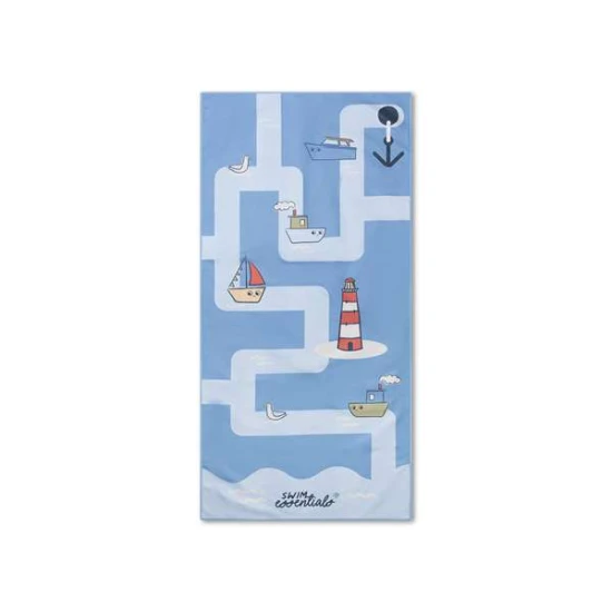 Plážový uterák z mikrovlákna Little Seagull 135 x 65 cm