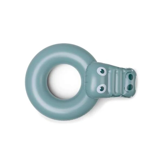 Nafukovacie koleso v tvare zeleného krokodíla – zábavná letná hračka pre deti od Swim Essentials