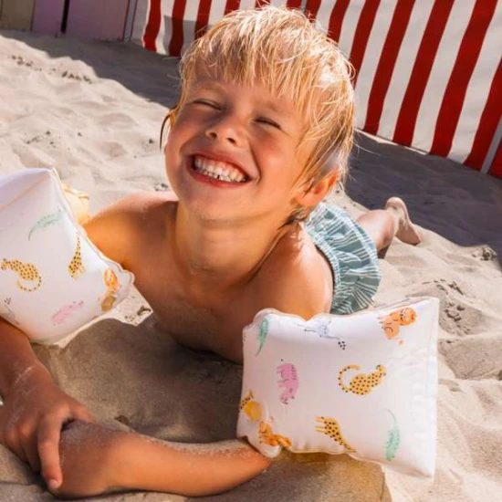 Detské nafukovacie rukávniky Swim Essentials Safari pre deti, ideálne na plávanie v bazéne aj pri mori