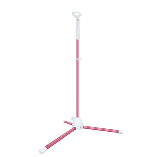Lalarma stojan na mikrofón Pink – stabilný a nastaviteľný stojan pre mikrofón a zábavu detí