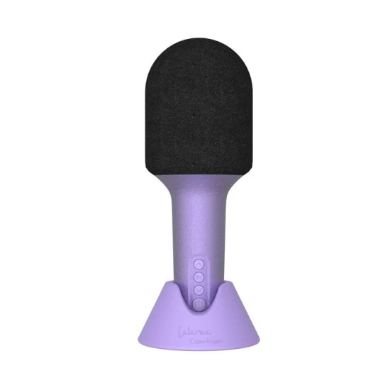 Fialový mikrofón Glitter Grove Purple – Bluetooth mikrofón s trblietkami, hlasovými efektmi a zábavou pre deti.