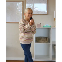 Bluetooth Karaoke set mikrofón a reproduktor Ružový