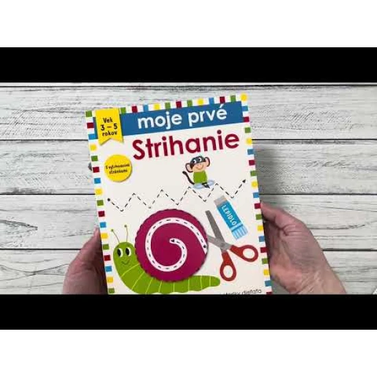 Táto kniha s vytrhávacími stránkami je ideálnou pomôckou, ako sa naučiť strihať či si precvičiť strihanie.